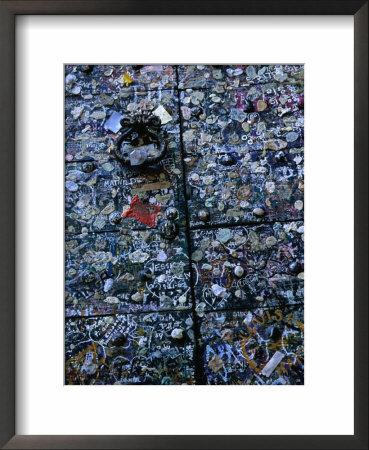 The House Of Romeo And Juliet Covered With Lover's Graffiti And Messages, Verona, Veneto, Italy by Juliet Coombe Pricing Limited Edition Print image