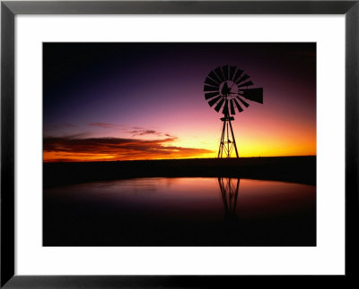 Sunset Over Peninsula Valdes, Peninsula Valdes, Argentina by Manfred Gottschalk Pricing Limited Edition Print image