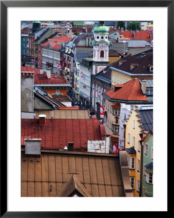 Historic Innsbruck From Stadtturm (City Tower), Innsbruck, Austria by Glenn Beanland Pricing Limited Edition Print image