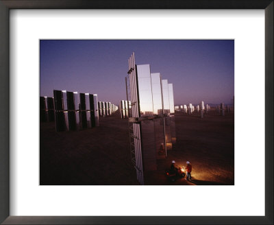 800 Mirror-Winged Solar Panels Convert Even The Last Rays Of The Day Directly Into Electricity by Jim Sugar Pricing Limited Edition Print image