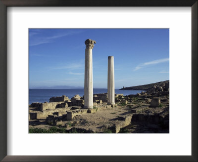 Tharros, Punic And Roman Ruins Of City Founded By Phoenicians In 730 Bc, Near Oristano, Italy by Sheila Terry Pricing Limited Edition Print image