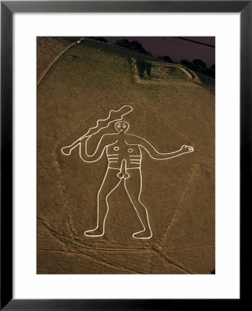 Giant, Cerne Abbas, Dorset, England, United Kingdom by Adam Woolfitt Pricing Limited Edition Print image