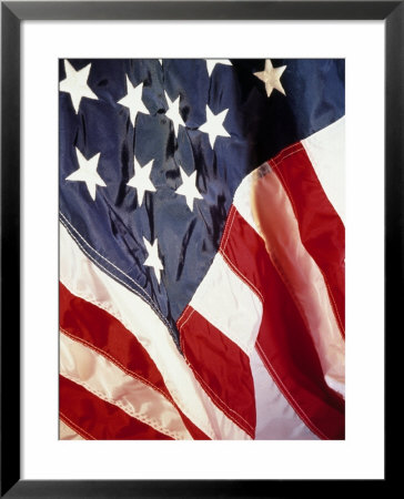 Draped American Flag by Eric Kamp Pricing Limited Edition Print image