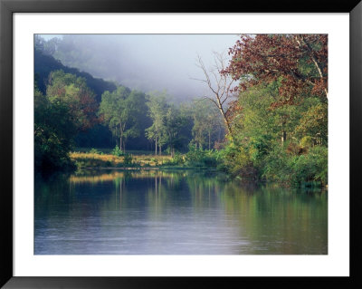 Morning Fog On River, Missouri, Usa by Gayle Harper Pricing Limited Edition Print image
