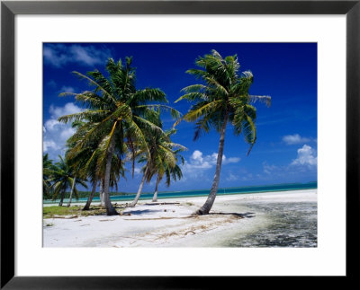 Beach And Lagoon, French Polynesia by Jean-Bernard Carillet Pricing Limited Edition Print image