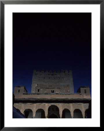 A Reflection Of Part Of The Moorish Built Alhambra In A Pool, Alhambra, Granada, Spain by Taylor S. Kennedy Pricing Limited Edition Print image