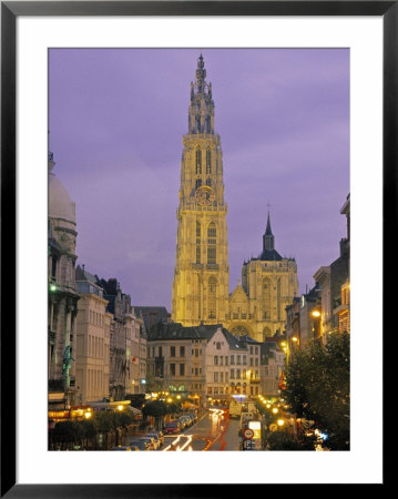 Cathedral At Antwerp, Belgium by Demetrio Carrasco Pricing Limited Edition Print image