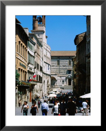Piazza 4 Novembre, Perugia, Umbria, Italy by John Elk Iii Pricing Limited Edition Print image