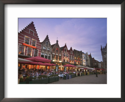 The Markt, Bruges, Flanders, Belgium by Alan Copson Pricing Limited Edition Print image