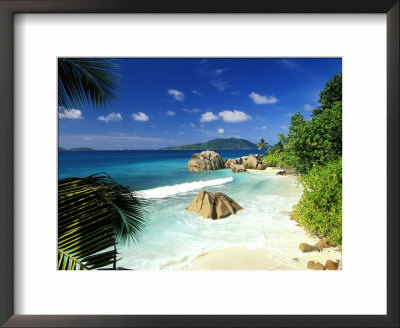 Picturesque Tropical Beach by Roger De La Harpe Pricing Limited Edition Print image