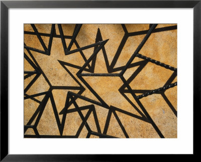 Iron Grillwork And Shadows, Puerto Vallarta, Mexico by John & Lisa Merrill Pricing Limited Edition Print image
