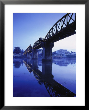Bridge Over The Kwai River, Thailand by Walter Bibikow Pricing Limited Edition Print image