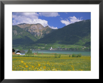 Lake Wolfgangsee, St. Wolfgang, The Salzkammergut, Austria, Europe by Gavin Hellier Pricing Limited Edition Print image