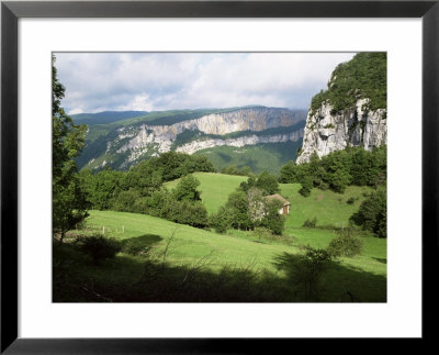 Combe Laval, Parc Naturel Regional Du Vercors, Drome, Rhone Valley, French Alps, France by David Hughes Pricing Limited Edition Print image