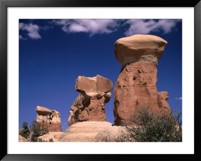 Rock Formations At Devils' Garden, Grand Staircase-Escalante National Monument, Utah, Usa by Mark Newman Pricing Limited Edition Print image