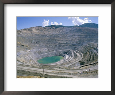 Bingham Canyon Copper Mine, Largest Man-Made Hole In The World, Usa by Tony Waltham Pricing Limited Edition Print image
