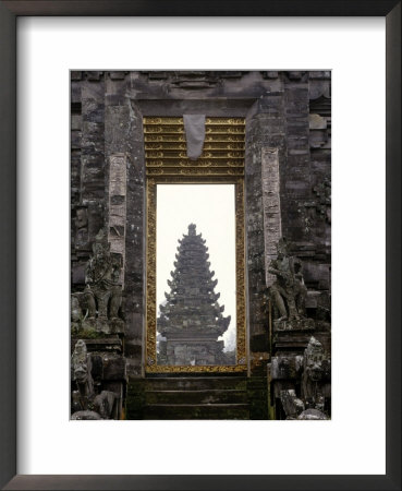Hindu Temple Entrance With Shrine In Background, Bali, Ind by Craig J. Brown Pricing Limited Edition Print image