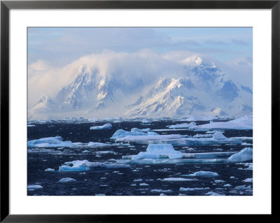 Misty Mountains At Antarctic Circle by Yvette Cardozo Pricing Limited Edition Print image