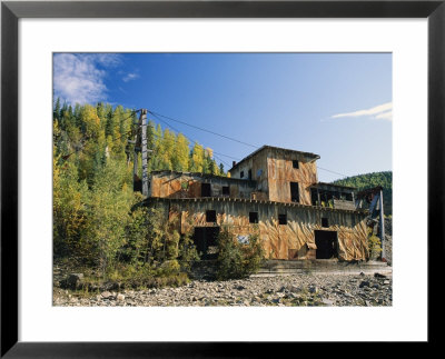 Gold Dredge No. 1 In Wade Creek, Built 1934 by Rich Reid Pricing Limited Edition Print image