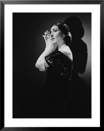 Maria Callas As Violetta In La Traviata by Houston Rogers Pricing Limited Edition Print image