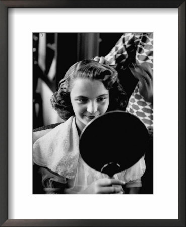 Shirley Laughlin, After Getting New Hair Style by Stan Wayman Pricing Limited Edition Print image