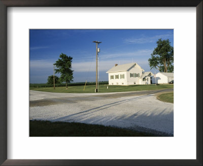 Crossroads, Hudson, Illinois, Midwest, United States Of America (U.S.A.), North America by Ken Gillham Pricing Limited Edition Print image