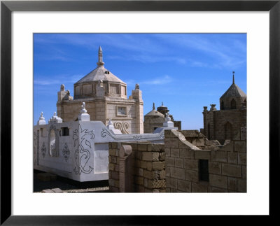 Tombs In The Muslim Cemetery, Aktau, Kazakhstan by Simon Richmond Pricing Limited Edition Print image