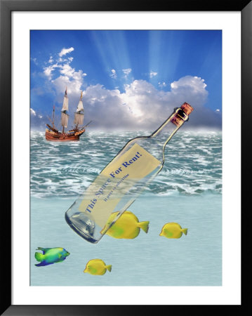 Message In A Bottle Concept by Paul Katz Pricing Limited Edition Print image
