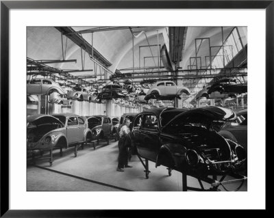 Volkswagen Plant Assembly Line by James Whitmore Pricing Limited Edition Print image