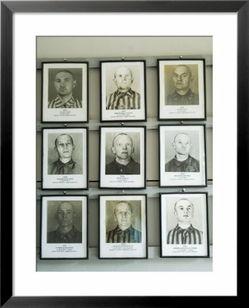 Pictures Of Jews Brought To Auschwitz Concentration Camp, Near Krakow (Cracow), Poland by R H Productions Pricing Limited Edition Print image