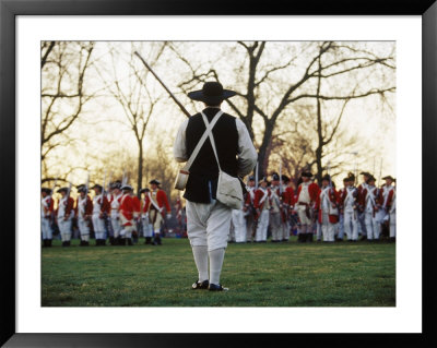 Reenactment On Lexington Green, Lexington by Mark Hunt Pricing Limited Edition Print image