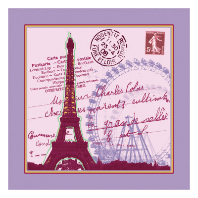 Eiffel Tower by Olivia Bergman Pricing Limited Edition Print image