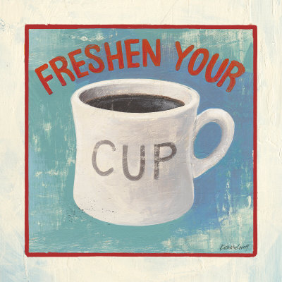 Freshen Your Cup by Kathrine Lovell Pricing Limited Edition Print image