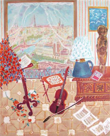 Vue Sur Paris by Renee Halpern Pricing Limited Edition Print image