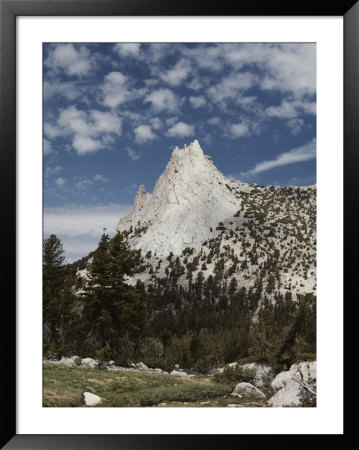 View Of Cathedral Peak In The Sierra Nevada Mountains by Marc Moritsch Pricing Limited Edition Print image