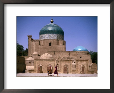 Exterior Of Madrassa, Khiva, Khorezm, Uzbekistan by Jane Sweeney Pricing Limited Edition Print image