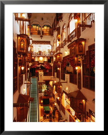 Ghani Palace Hotel Shopping Complex Interior, Kuwait by Mark Daffey Pricing Limited Edition Print image