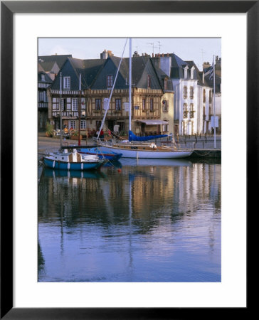 Waterfront And Port Area Of Saint Goustan (St. Goustan), Town Of Auray, Brittany, France by J P De Manne Pricing Limited Edition Print image