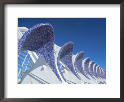 Tiled Features, The Umbracle, City Of Arts And Sciences, Valencia, Spain by Marco Simoni Pricing Limited Edition Print image