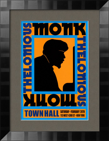 Thelonius Monk At Town Hall, New York City, 1959 by Dennis Loren Pricing Limited Edition Print image