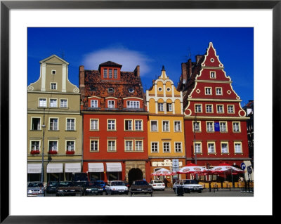 Burgher Houses On Salt Square, Wroclaw, Poland by Krzysztof Dydynski Pricing Limited Edition Print image