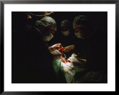 Surgeons Conduct A Kidney Transplant by Jodi Cobb Pricing Limited Edition Print image