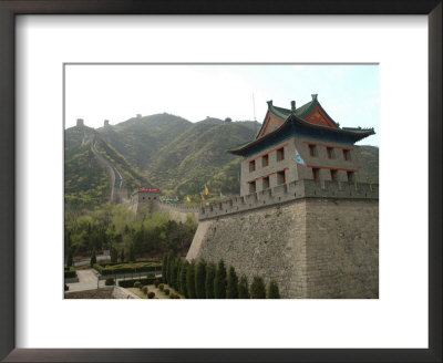 View Of A Restored Section Of The Great Wall Near Beijing by Richard Nowitz Pricing Limited Edition Print image