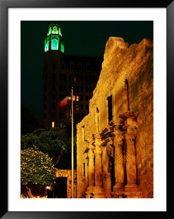 Texas Under Six Flags, Alamo, San Antonio, Texas by Holger Leue Pricing Limited Edition Print image