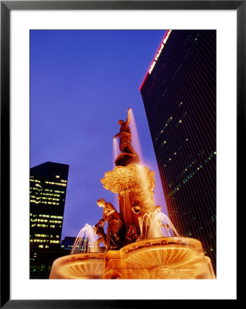 Tyler Davidson Fountain, Fountain Square, Cincinnati, Ohio by Richard Cummins Pricing Limited Edition Print image