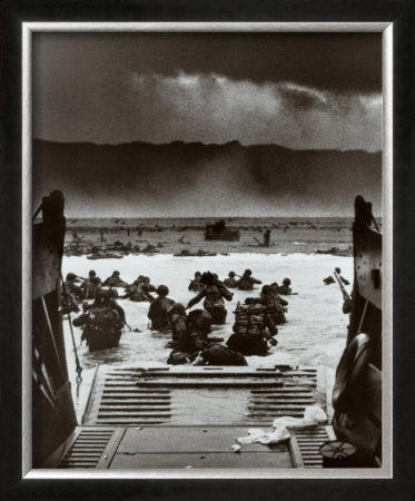 The Greatest Generation D-Day Landing Omaha Beach June 6, 1944 by Robert F. Sargent Pricing Limited Edition Print image