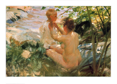 In The Open Air by Anders Leonard Zorn Pricing Limited Edition Print image