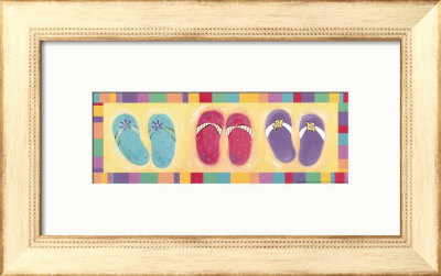 Flip Flops by Stephanie Marrott Pricing Limited Edition Print image