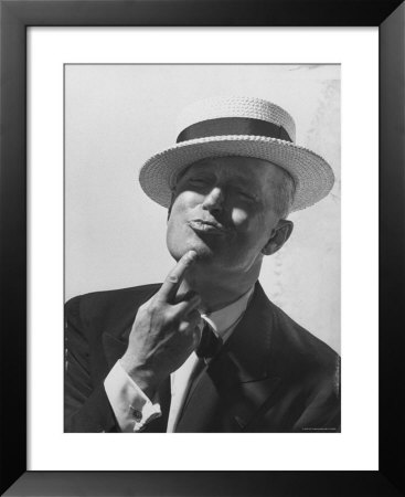 Maurice Chevalier by Gjon Mili Pricing Limited Edition Print image