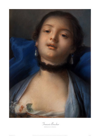 Portrait Of A Woman by Francois Boucher Pricing Limited Edition Print image